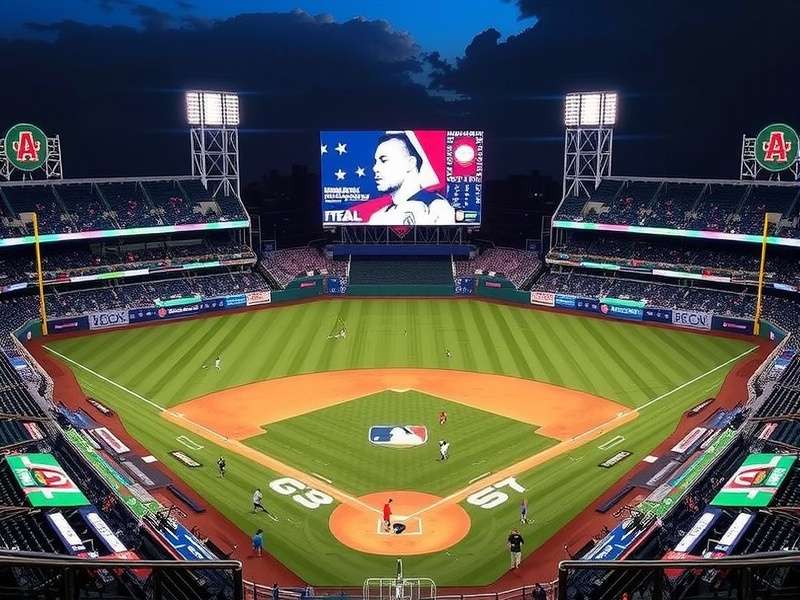 Celebration moment after the final out in Game 4 of the 2025 World Series