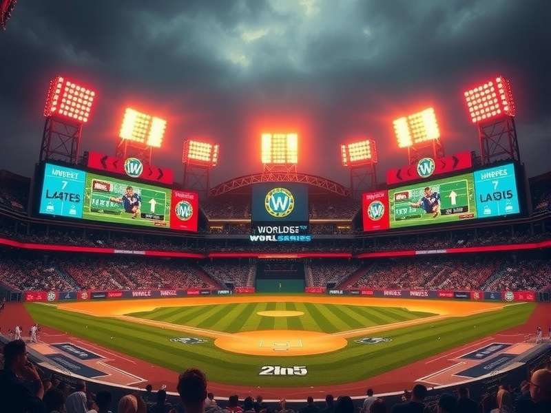 Dramatic moment at home plate during the 2025 World Series Game 7