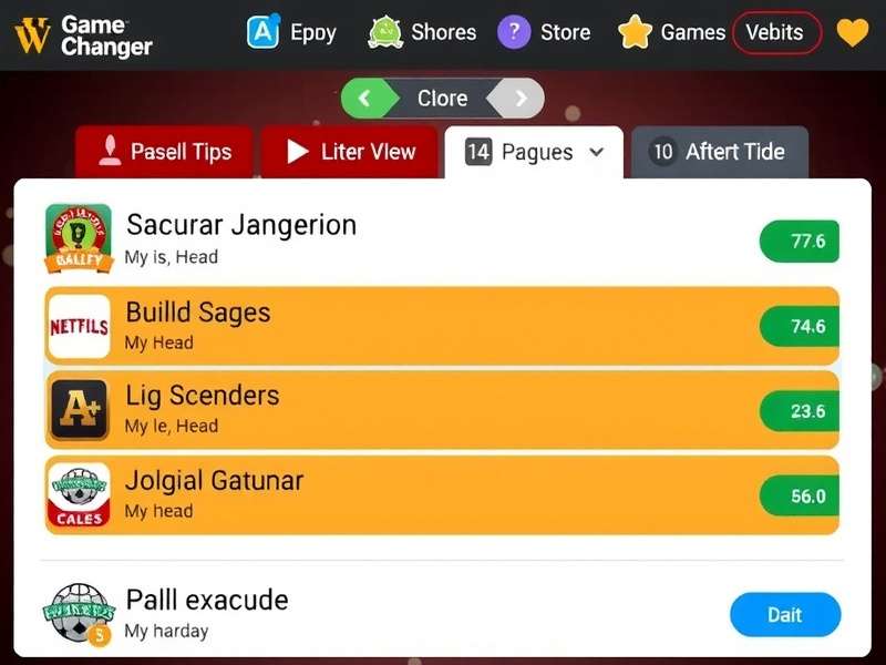 Annotated screenshot of the GameChanger scoring interface highlighting key buttons and stats panels