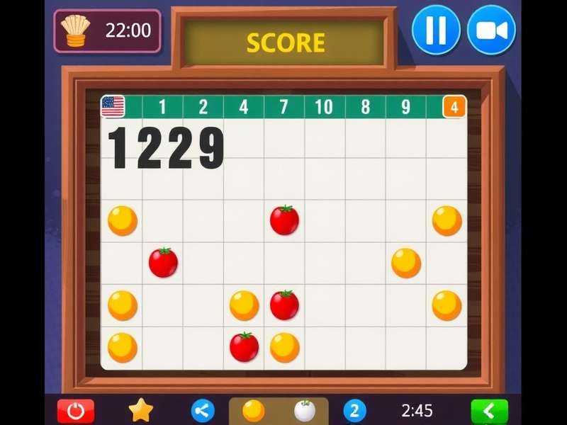 Scratch 3.0 Score System Architecture Diagram showing variables, events, and displays
