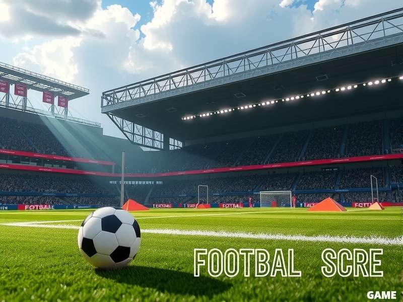 Football Score Game Online interface showing live predictions and scoring system