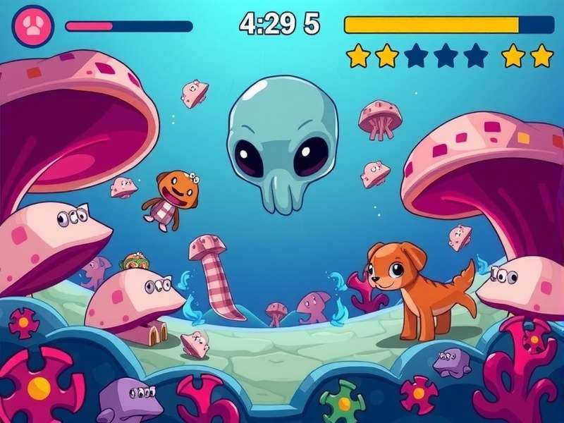 Squid Game inspired score game interface showing high scores and challenges