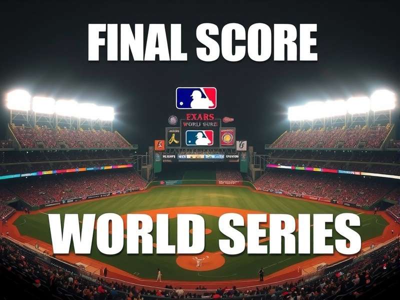 World Series Game 4 intense action at the stadium