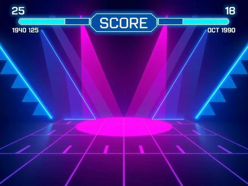 Professional gamer playing a competitive score-based video game