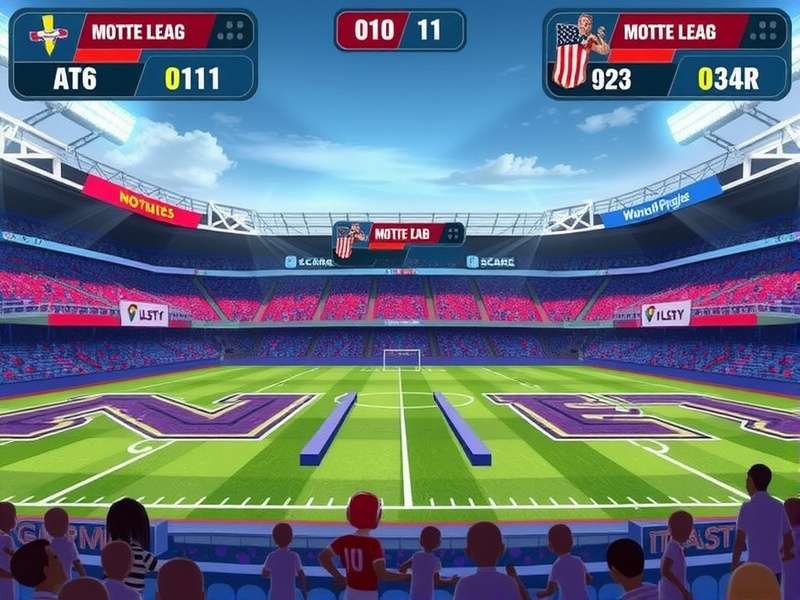 Score Game gameplay showing user interface and characters