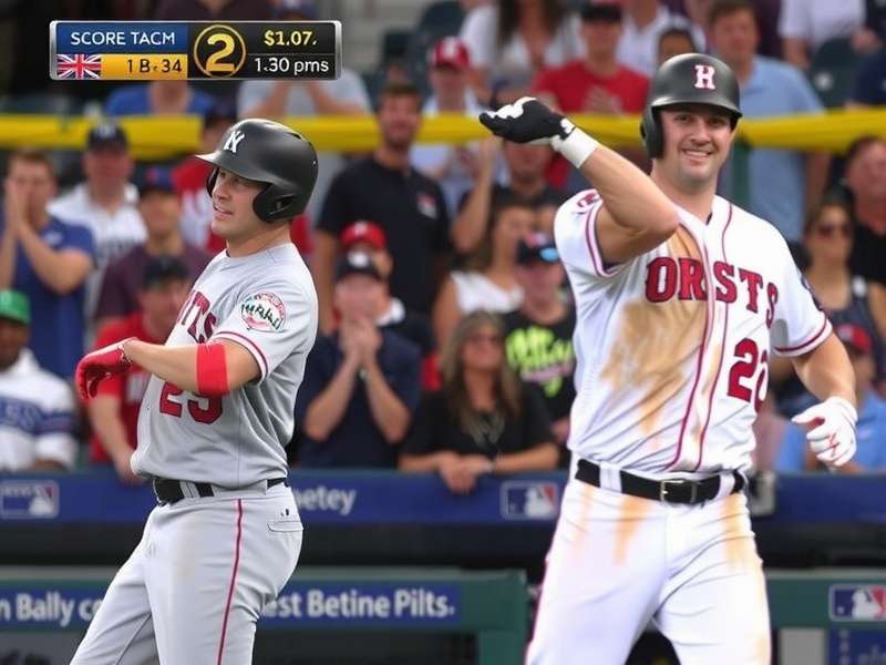 Dramatic baseball game moment during World Series Game 2