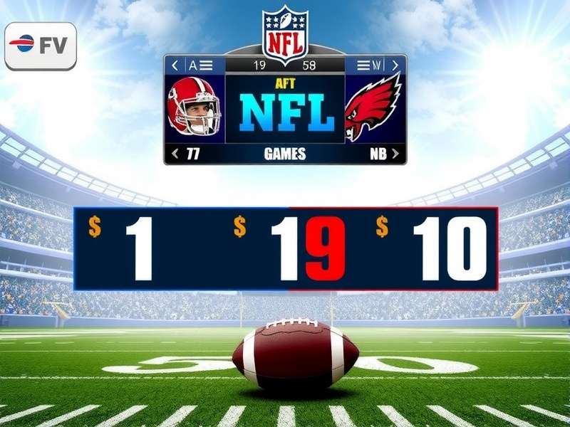 Dynamic action shot of an NFL quarterback throwing a pass in a packed stadium