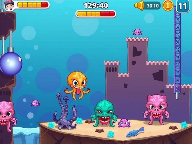 Score Game Squid Game 3 gameplay screenshot showing intense action