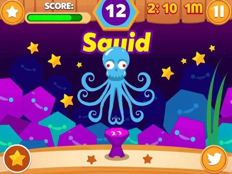 Graph showing Squid Game scoring progression