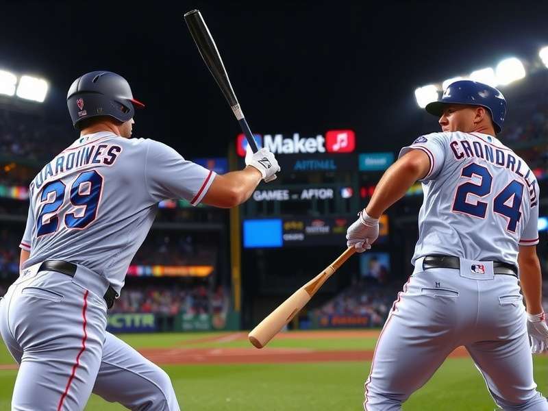 Dramatic MLB Game 7 moment with pitcher and batter in action