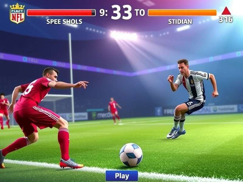 Score Games Football – live match scoreboard with players in action
