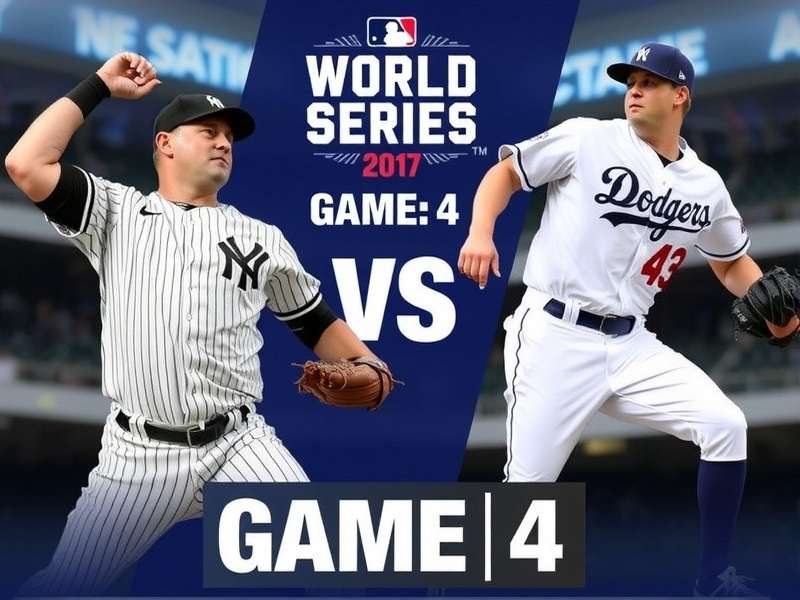 Yankees vs Dodgers World Series Game 4 – Score analysis and historical data visualization