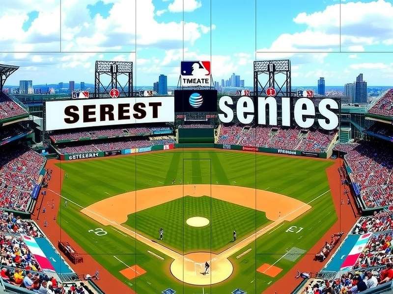 World Series Game 1 Live – Players on field under stadium lights