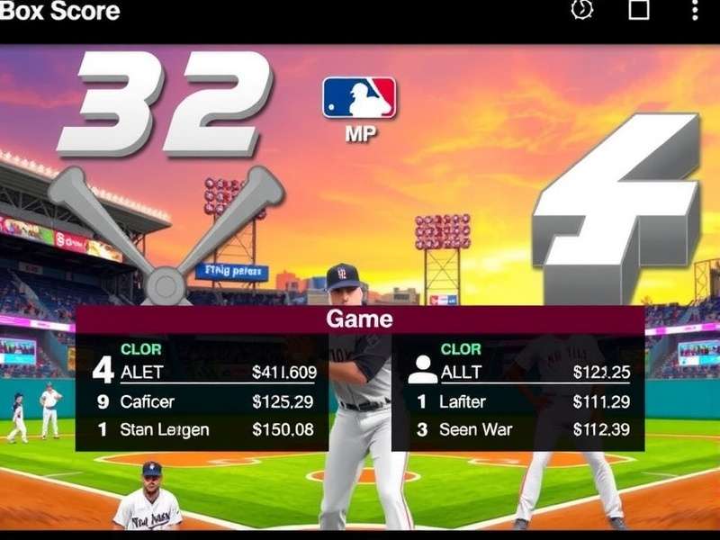 Box Score Game 4 World Series – detailed scorecard and analysis